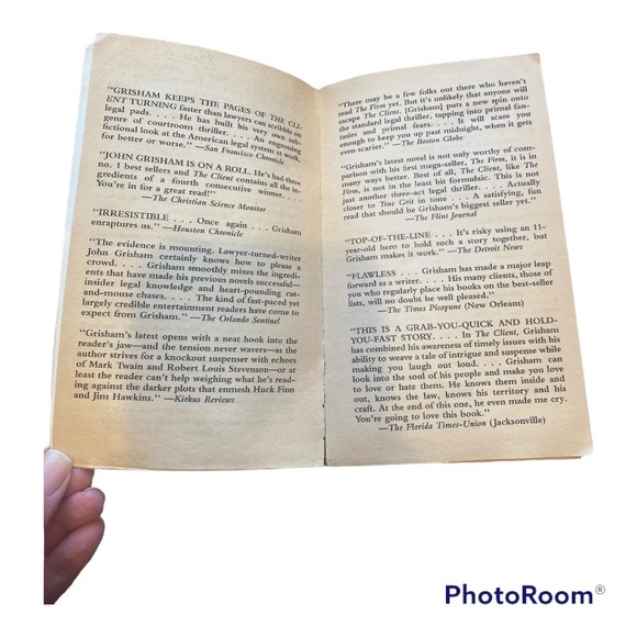 Boom Bundle: The Client by John Grisham & Final Argument by Clifford Irving - Picture 4 of 9
